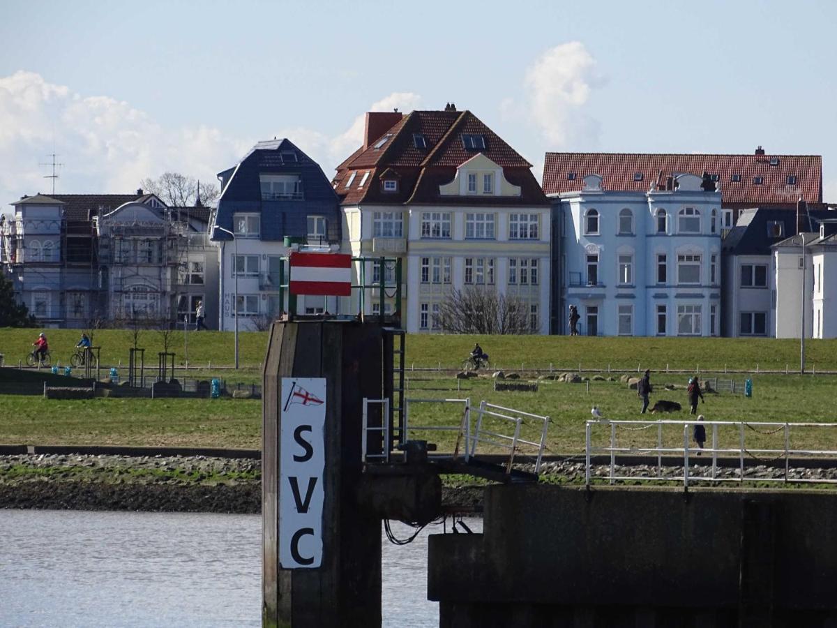 Am Seedeich 7_ Wohnung 16 Cuxhaven Exterior foto